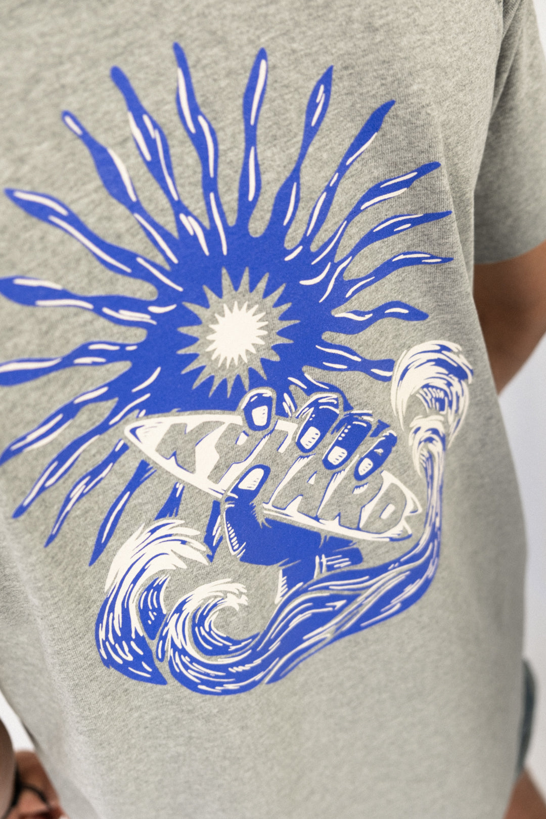 Kyhard - Sun & Surf T-shirt - Grey - Kyhard