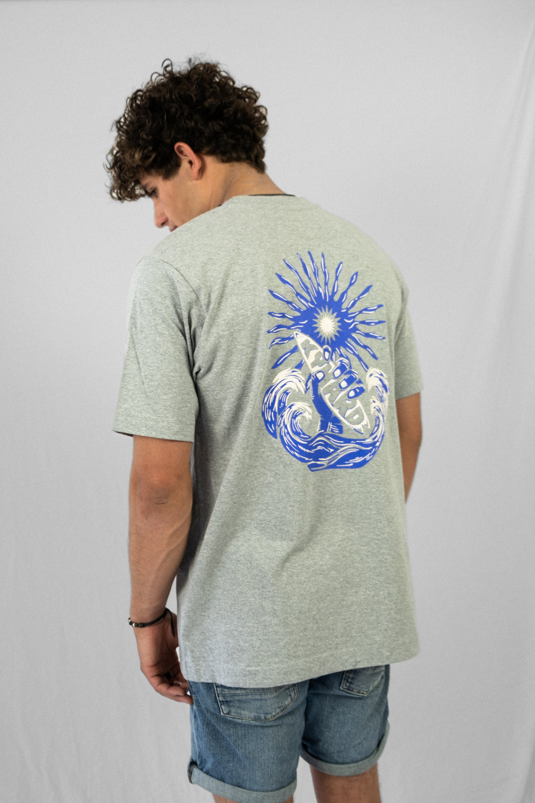 Kyhard - Sun & Surf T-shirt - Grey - Kyhard