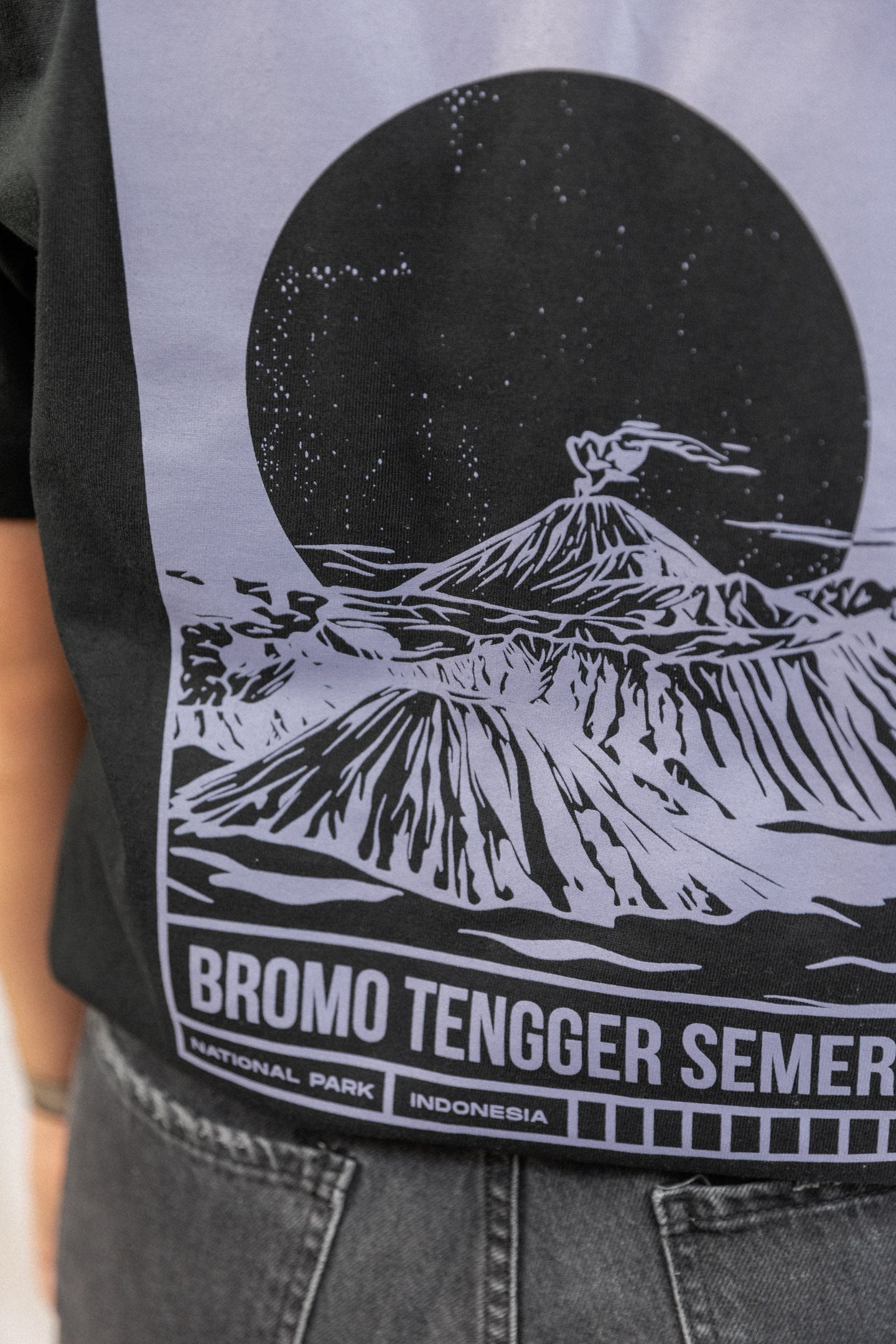 Kyhard - National Parks - Indonesia T-shirt - Black - Kyhard