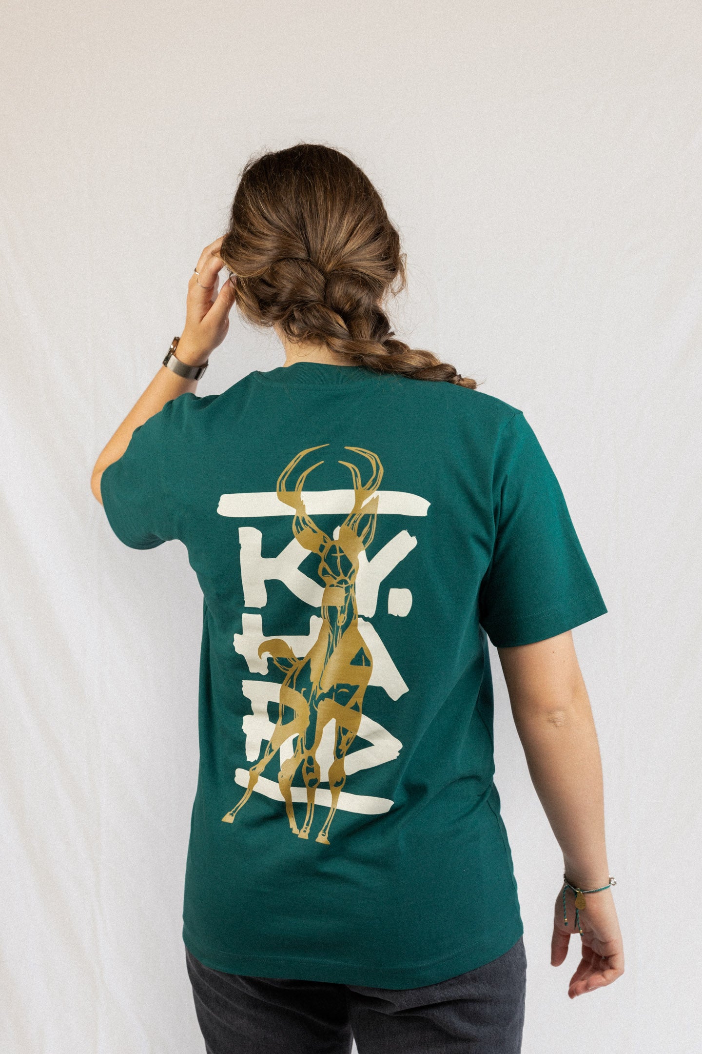 Kyhard - Wildlife - Deer T-shirt - Glazed Green - Kyhard