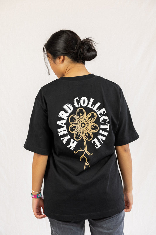 Unisex graphic tee collective growth design black