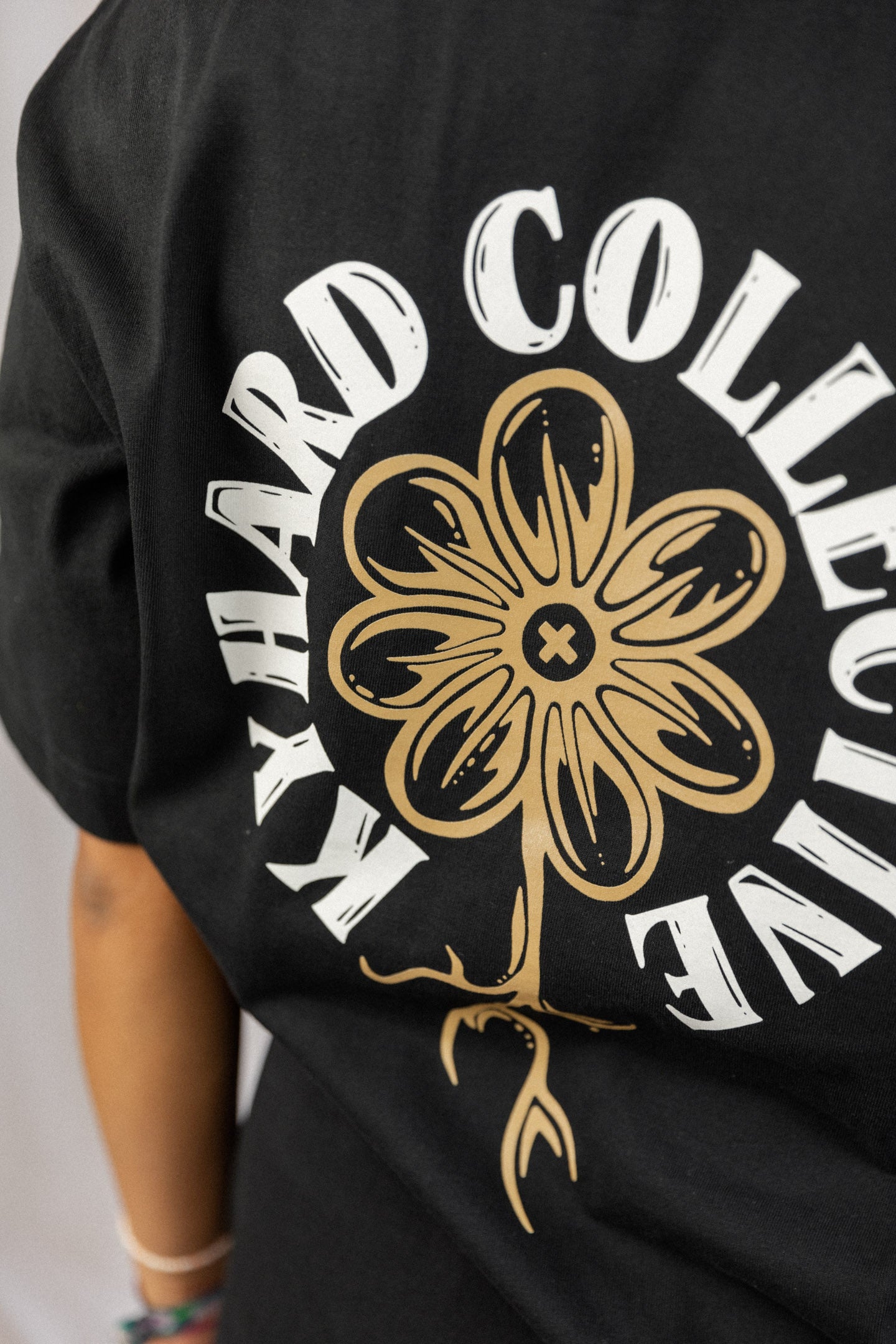 Unisex graphic tee collective growth design black