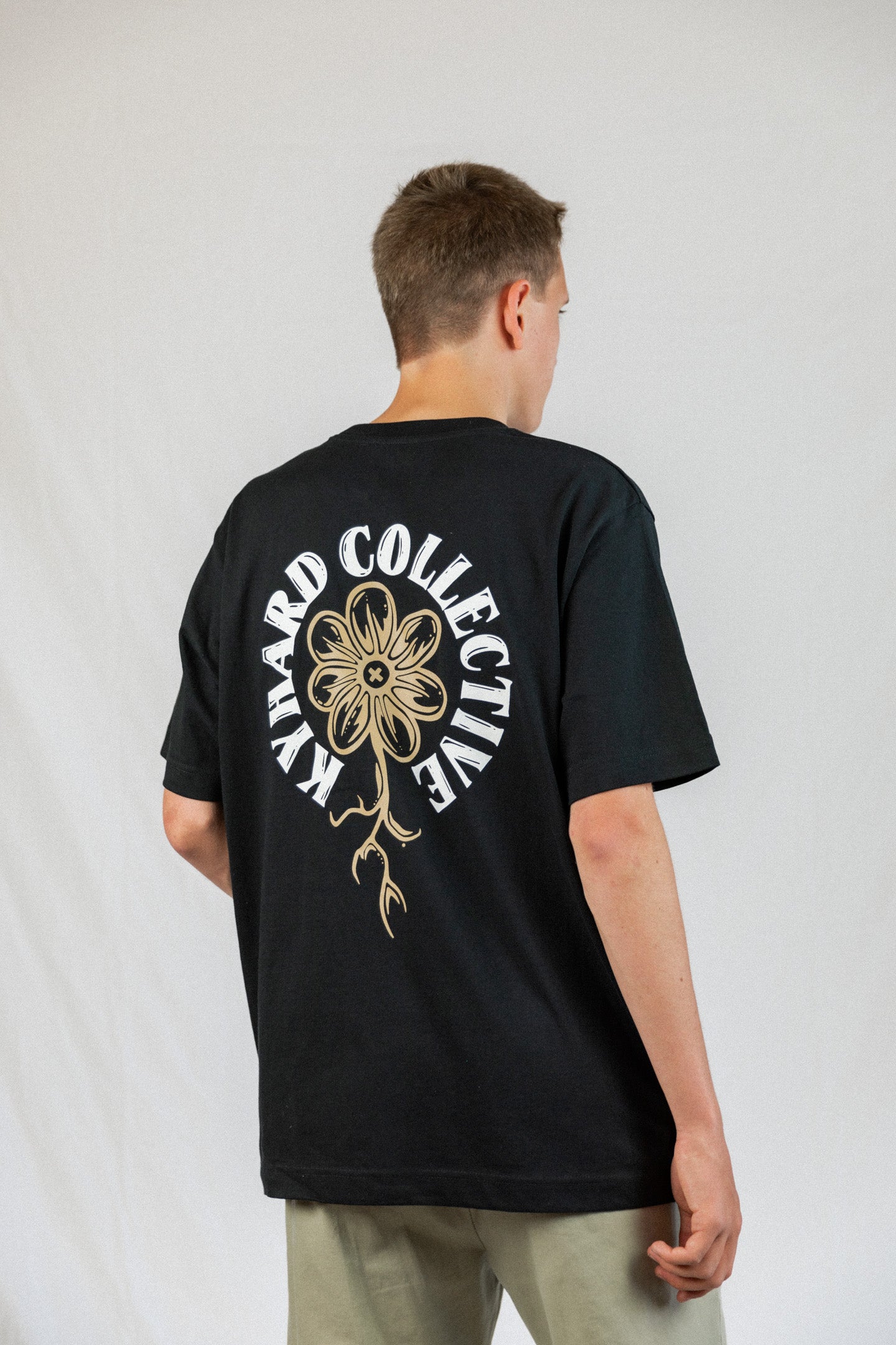 Unisex graphic tee collective growth design black