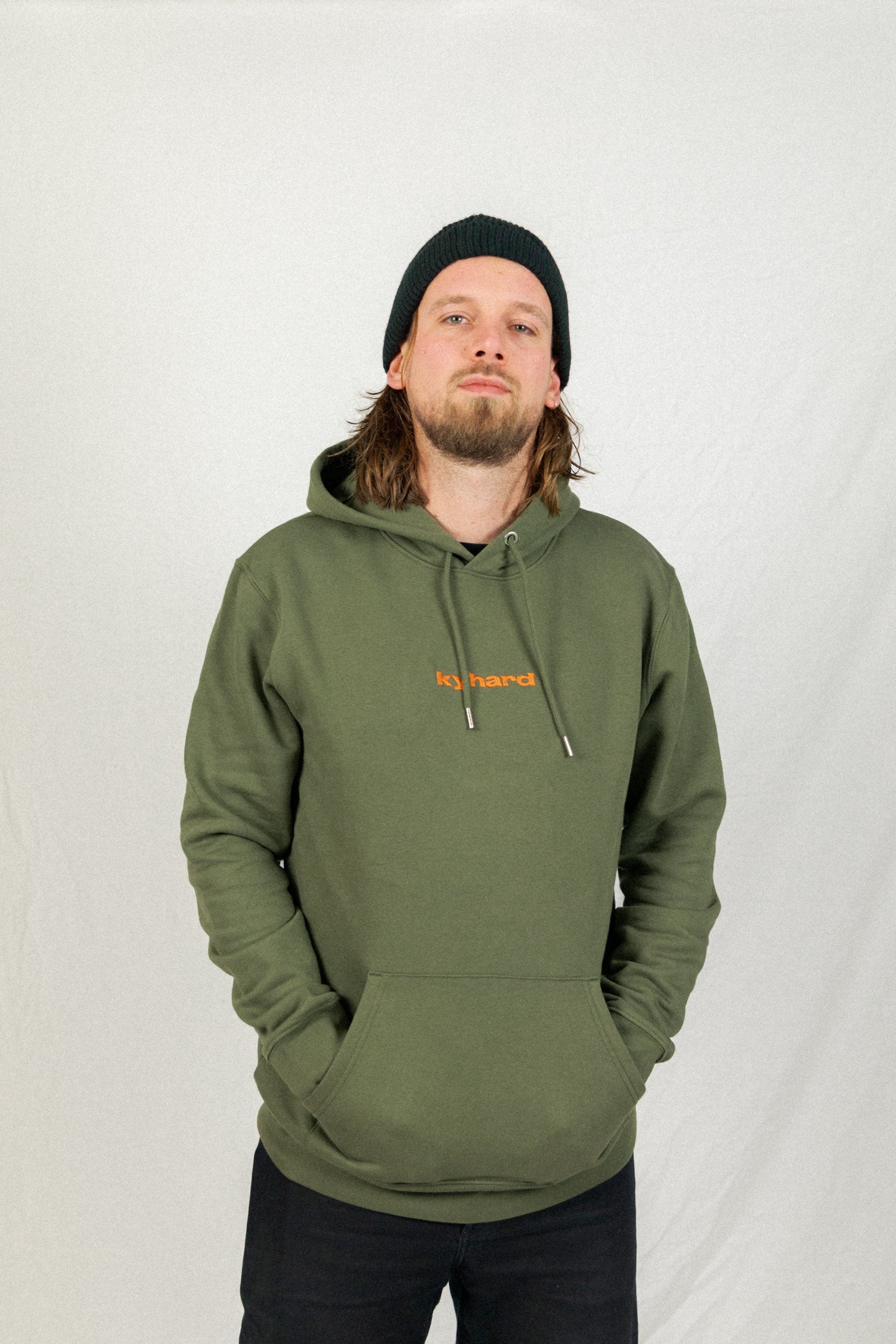 Kyhard - Meaningful Messages - Khaki Hoodie (Limited Edition) - Kyhard